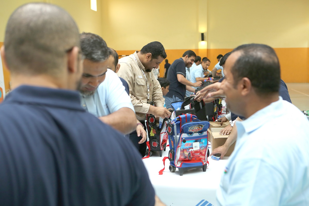 Sadara Prepares 1000 School Bags